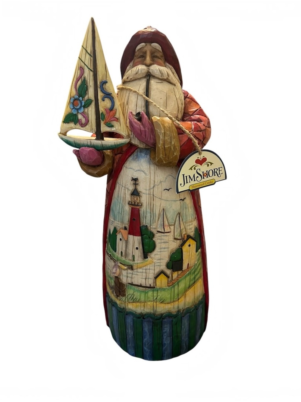 vintage 2003 Jim Shore Heartwood Creek Santa figurine